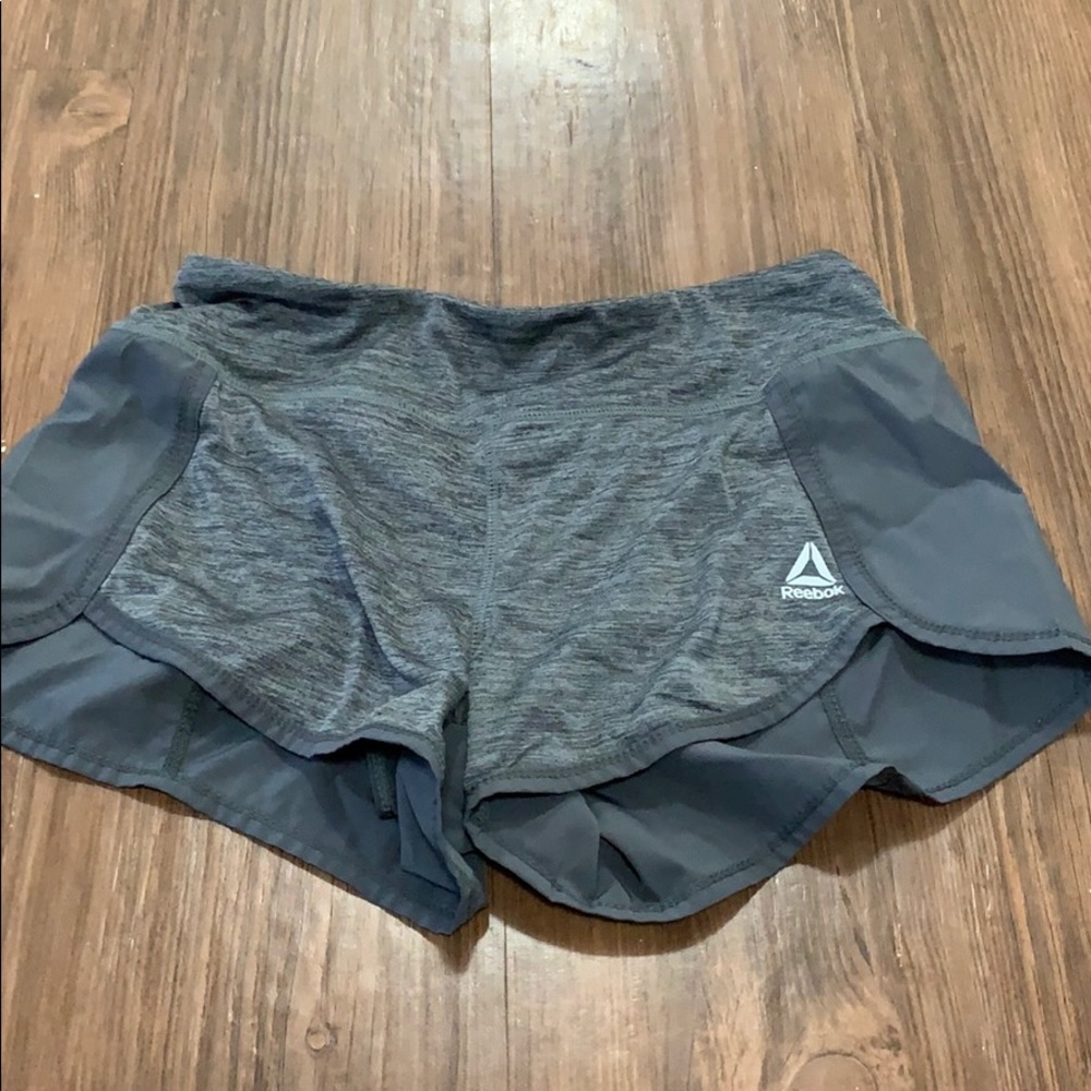 Reebok shorts with a pocket in the back!